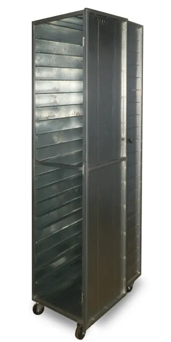 Carrinho de pao de inox